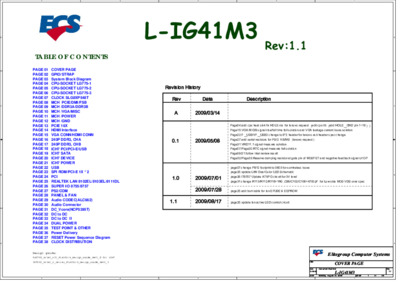 ECS L-IG41M3 REV 1.1