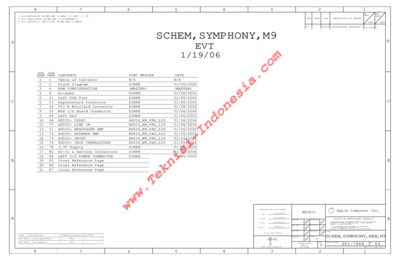 APPLE M9 SYMPHONY EVT 11906 051-7066 PARTIAL R02