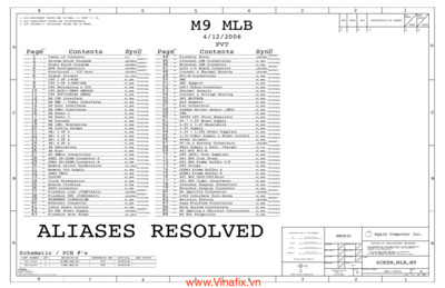 APPLE IMAC A1150 M9 MLB PVT RESOLVED - 051-7023