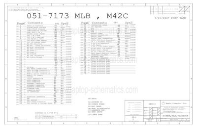 APPLE 820-1889 051-7173 G000 (project M42C)