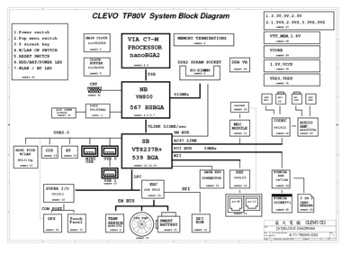 Clevo TP80V - Rev 1.0 - 6-71-T80V0-D02