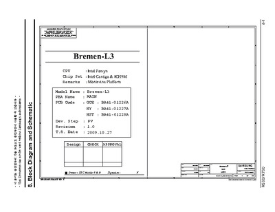 Samsung NP-R530-bremen-l3 r1.0 schematics