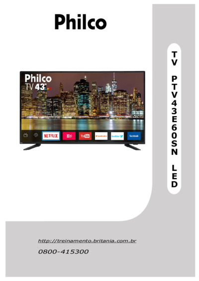 PHILCO TV  PTV43E60SN LED