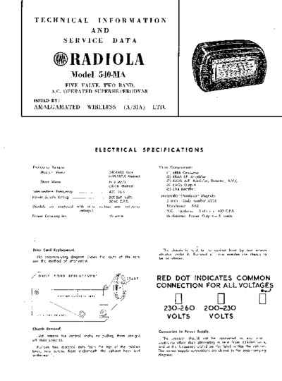 Radiola 540MA
