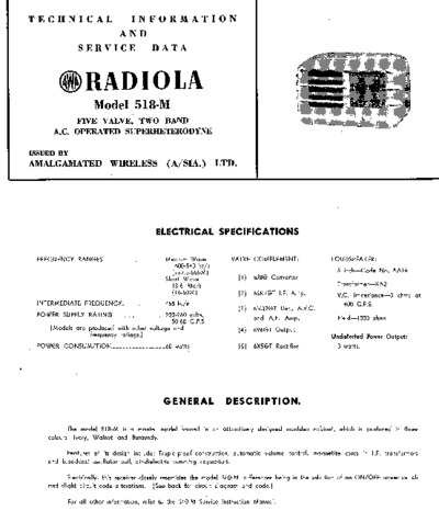 Radiola 518M