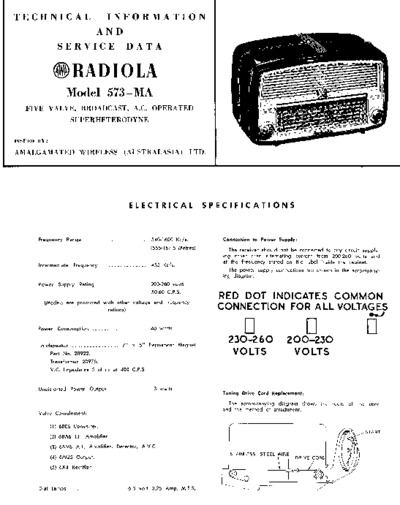 Radiola 573MA