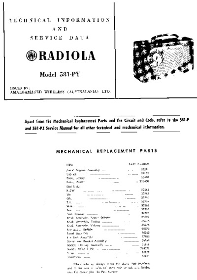Radiola 581PY