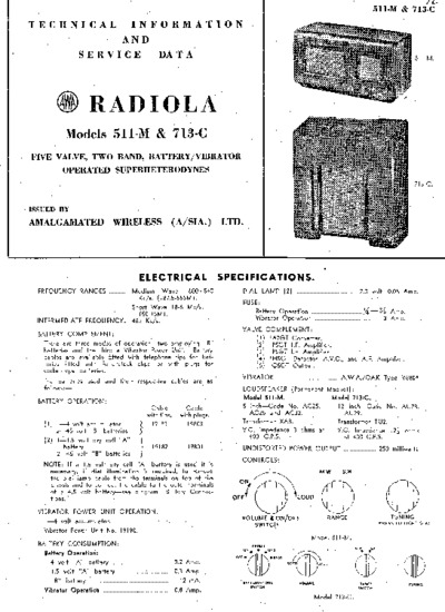 Radiola 511M 713C