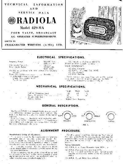 Radiola 429MA