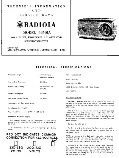 Radiola 495MA