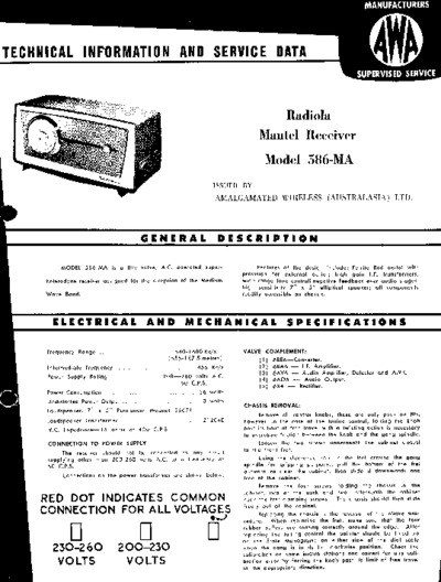 Radiola 586MA