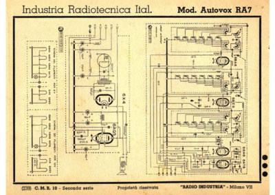 Industria Radiotecnica Italiana Autovox RA7