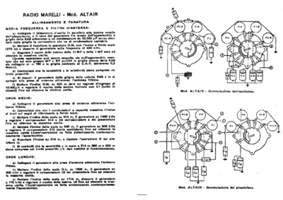 Radiomarelli Altair alignment I
