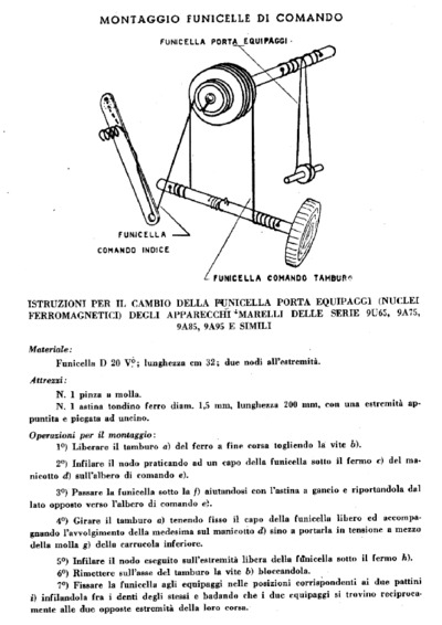 Radiomarelli 9U65C tuning cord II