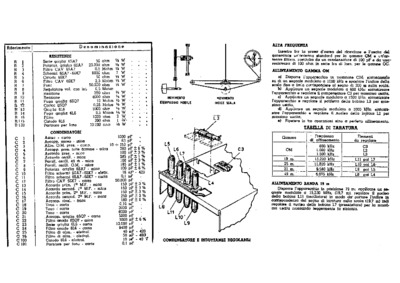 Radiomarelli 119B components alternate
