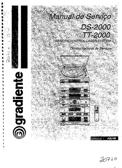 Gradiente DS-2000 TT-2000