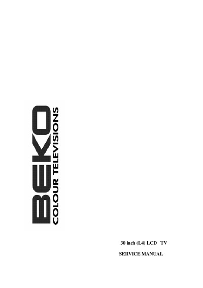 Beko TV LCD L4LCD-30