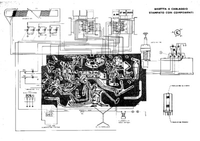 Voxson Symphony FM 754 PCB layout