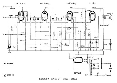 Electa Radio 520A