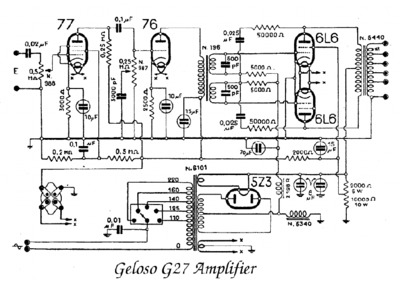 Geloso G27 Amplifier