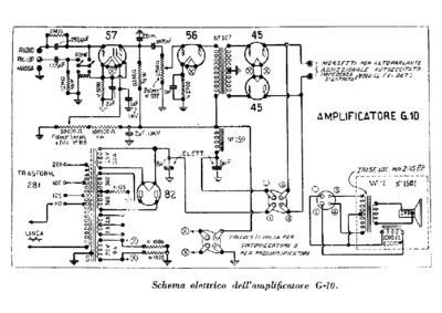 Geloso G10 Amplifier alternate