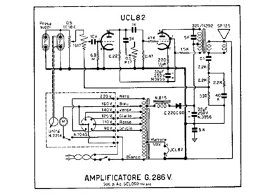 Geloso G286V Amplifier
