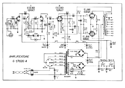 Geloso G1-1020A Amplifier