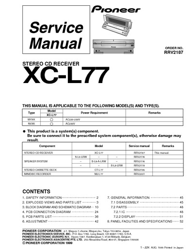 Pioneer XC-L77