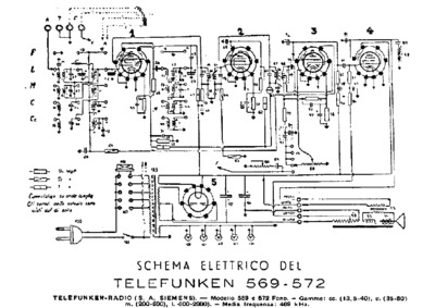 Siemens Telefunken 569 572 2