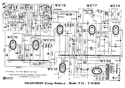 Telefunken T75 T75RFB