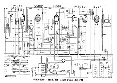 Siemens RF7128 Fono AM-FM
