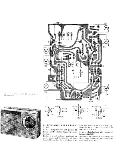 Grundig Micro Boy 59 PCB layout