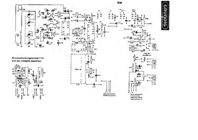Grundig Record Boy 209 PCB layout