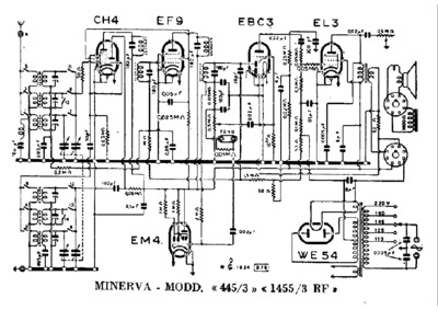 Minerva 455-3 1455-3RF