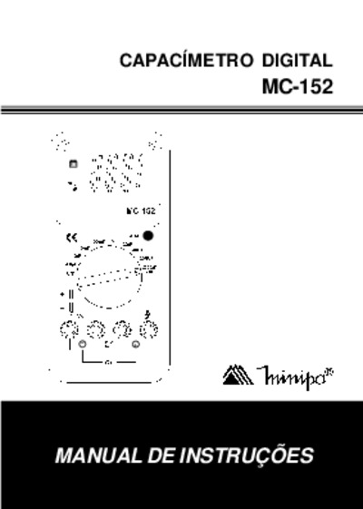 Minipa Capacimetro MC152