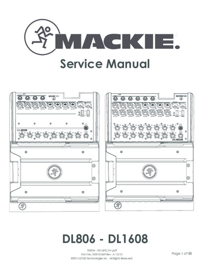 Mackie DL806 - DL1608