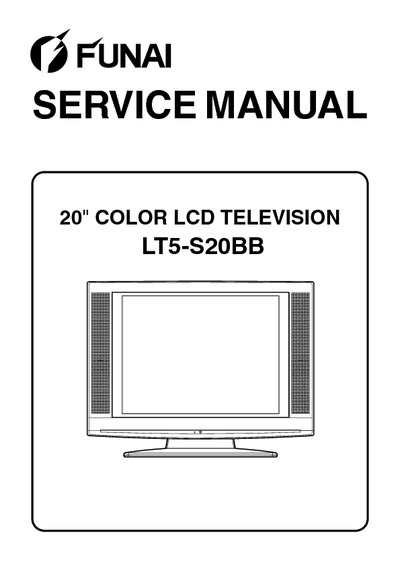 FUNAI LT5-S20BB (A7344EP) Service Manual