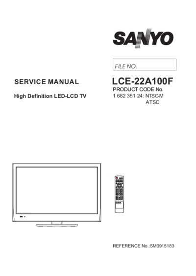 Sanyo LCE-22A100F