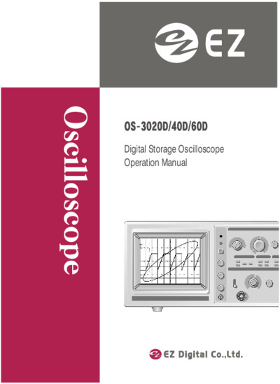 LG GOLDSTAR OS-3020D, OS-3040D, OS-3060D