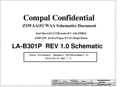 Compal LA-B301P Rev.1.0. Toshiba C55-B, C50-B
