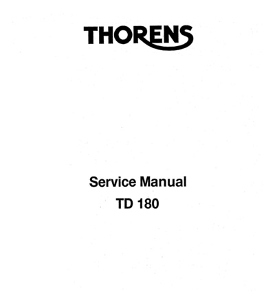 Thorens TD-180