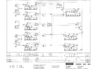 Uher Stereo Mix-500 Schematic