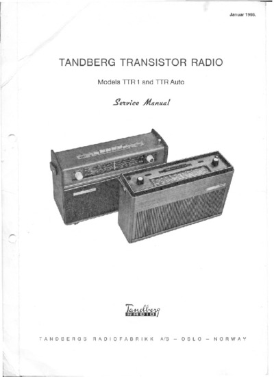 Tandberg TTR-Auto