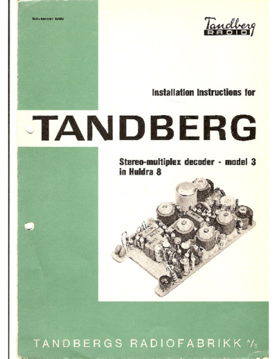 Tandberg Huldra-8-MPX