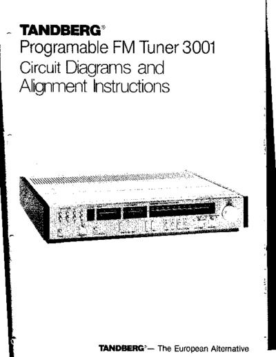 Tandberg TPT-3001-II