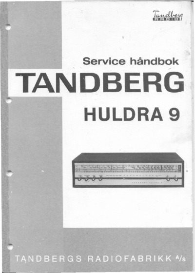 Tandberg Huldra 9