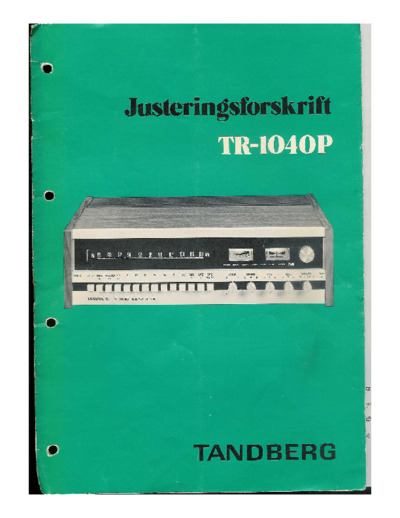 Tandberg TR-1040-P
