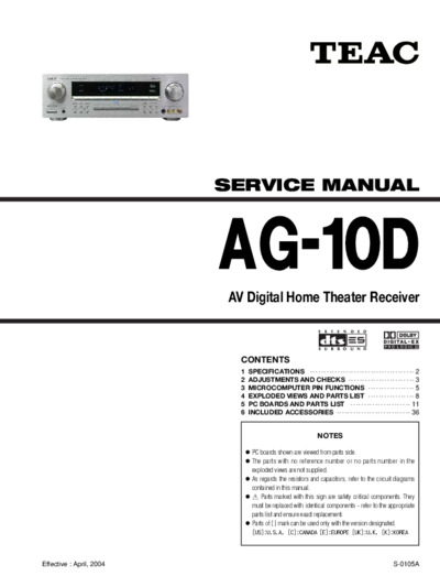 Teac AG-10-D