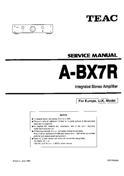 Teac A-BX7R