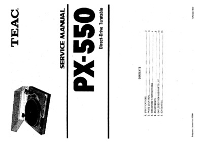 Teac PX-550
